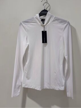 NWT Marc Cain Sport White Turtleneck
